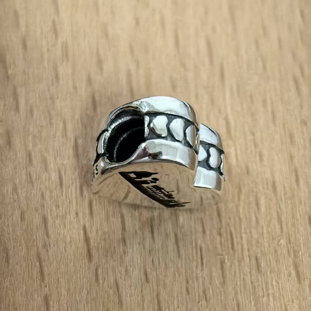 Pandora Copenhagen Charm Travel Pendant, S925 Silver Jewelry - Picture 4 of 4